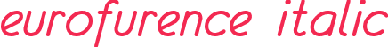 eurofurence  italic